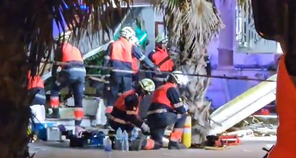 Building collapses at Mallorca beach killing at least four and injuring 21
