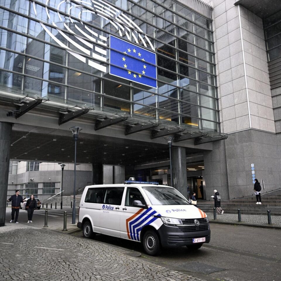 Russia-Ukraine war live: police search European parliament over possible Russian interference