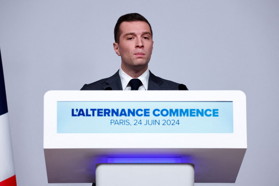 Far-right National Rally ready to govern France, Jordan Bardella says at manifesto launch