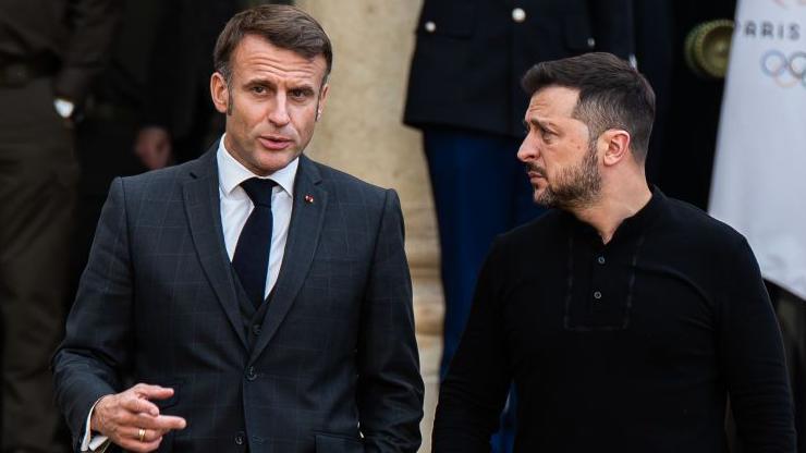 Europe live: European leaders meet in Paris to discuss Ukraine’s future
