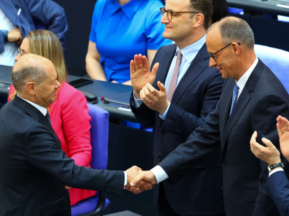 Friedrich Merz calls for US to ‘stay out’ of German politics