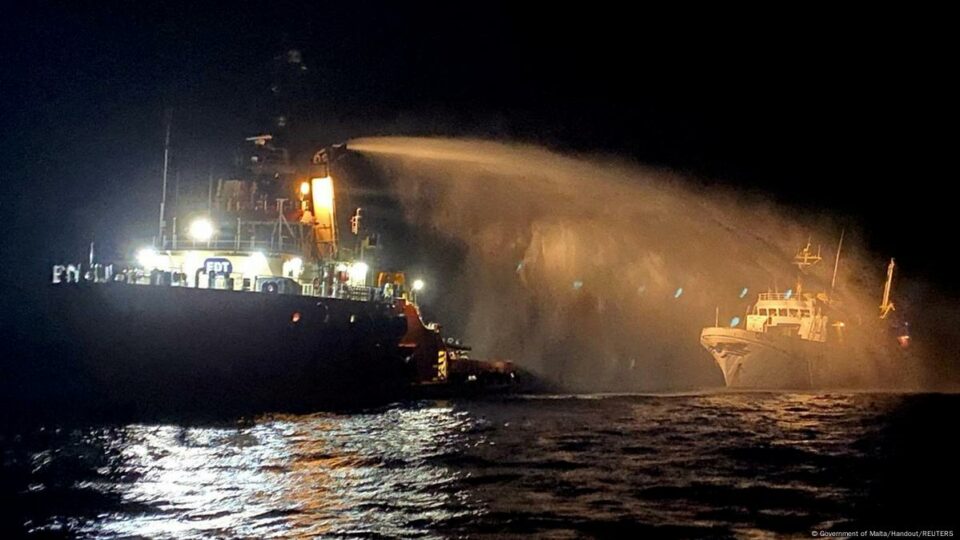 Gaza humanitarian aid ship ‘bombed by drones’ in waters off Malta