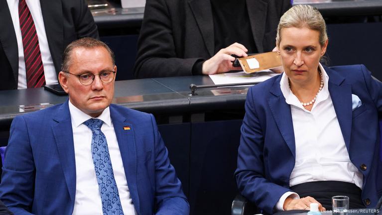 German spy agency labels AfD as ‘confirmed rightwing extremist’ force – video