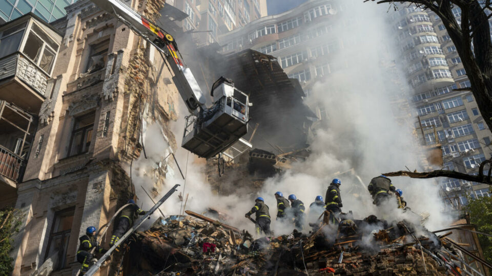 Ukraine war live: Russia launches drone attack on Kyiv despite Putin’s call for talks