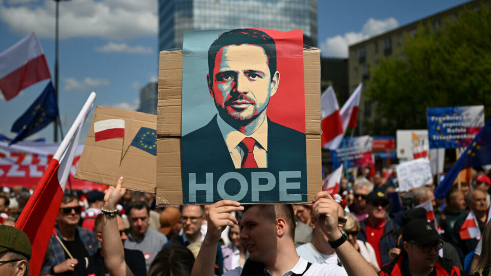 Polls set to close in tight presidential race in Poland – live
