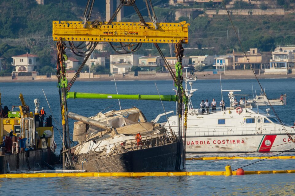 Salvagers to remove Mike Lynch’s superyacht Bayesian from sea off Sicily