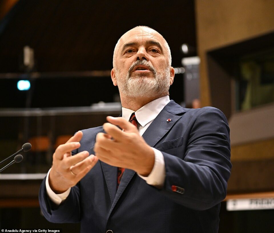 Third-country asylum plan shows UK is in ‘a very dark place’, says Albanian PM