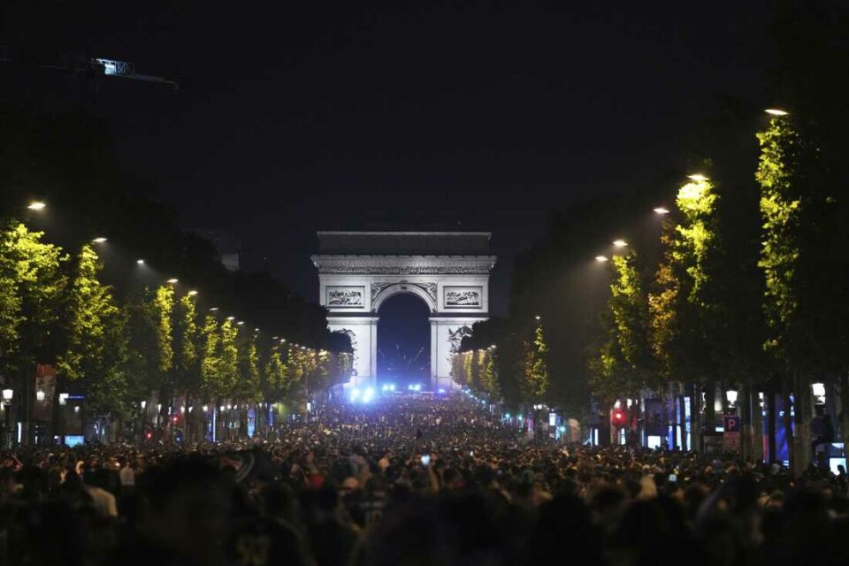 Two people die and hundreds arrested in France after PSG Champions League victory
