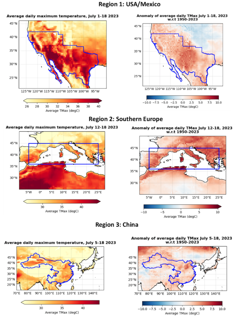Weather tracker: Europe and China in midst of record-breaking heat