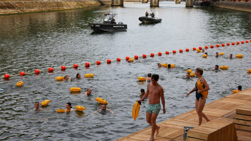 Paris reopens River Seine to public swimming after century-long ban